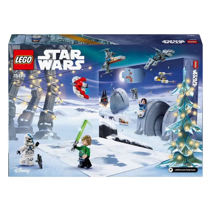 2024 LEGO Star Wars Advent Calendar 6 Characters, Christmas Idea with Minifigures & Mini Builds for Kids - Baig Merchant