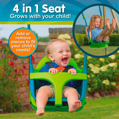 4 - in - 1 Toddler to Child Adjustable Swing Seat for Gardens - Safe & Durable - Baig Merchant