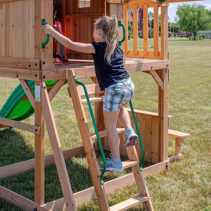 Backyard Discovery Montpellier Swing Set & Playcentre (3 - 10 Years) - Baig Merchant