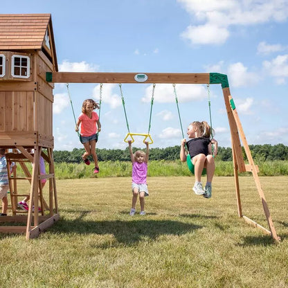 Backyard Discovery Montpellier Swing Set & Playcentre (3 - 10 Years) - Baig Merchant