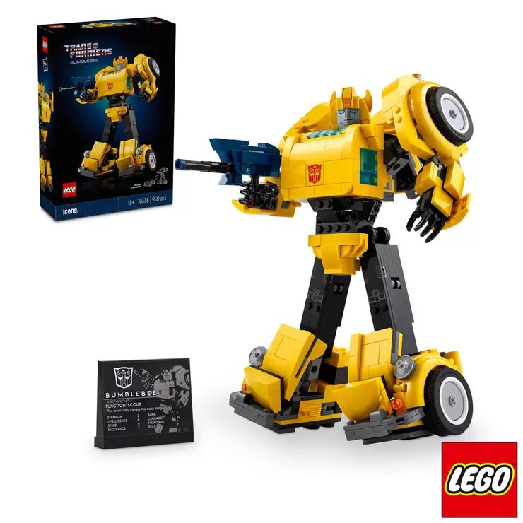 Collectible LEGO Transformers Bumblebee Model Kit for Adults - 950 Pieces - Baig Merchant