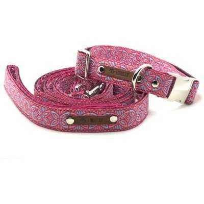 Finnigan's Designer Dog Collar No.11L - Luxury Handmade, Adjustable, Comfortable, and Durable - Baig Merchant