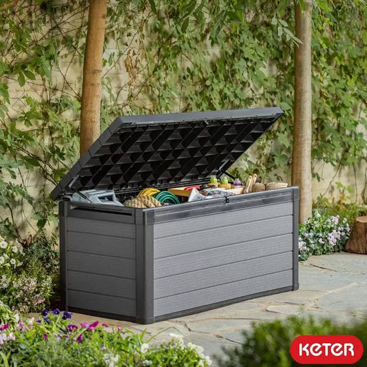 Keter Cortina 570 Litre Outdoor Storage Deck Box - Baig Merchant