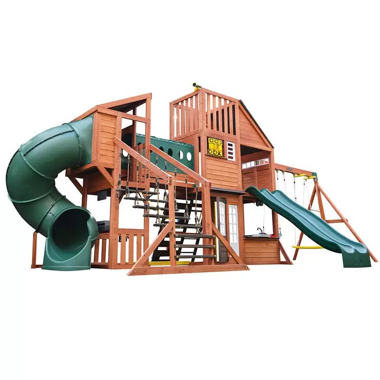 KidKraft Outdoor Odyssey Playcentre and Swing Set (3 - 10 Years) - Baig Merchant