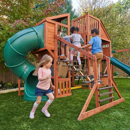 KidKraft Outdoor Odyssey Playcentre and Swing Set (3 - 10 Years) - Baig Merchant