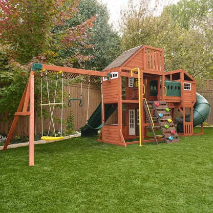 KidKraft Outdoor Odyssey Playcentre and Swing Set (3 - 10 Years) - Baig Merchant