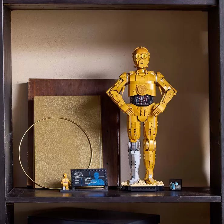 LEGO Star Wars C - 3PO Buildable Display Figure for Adults - Collectible Set - Baig Merchant