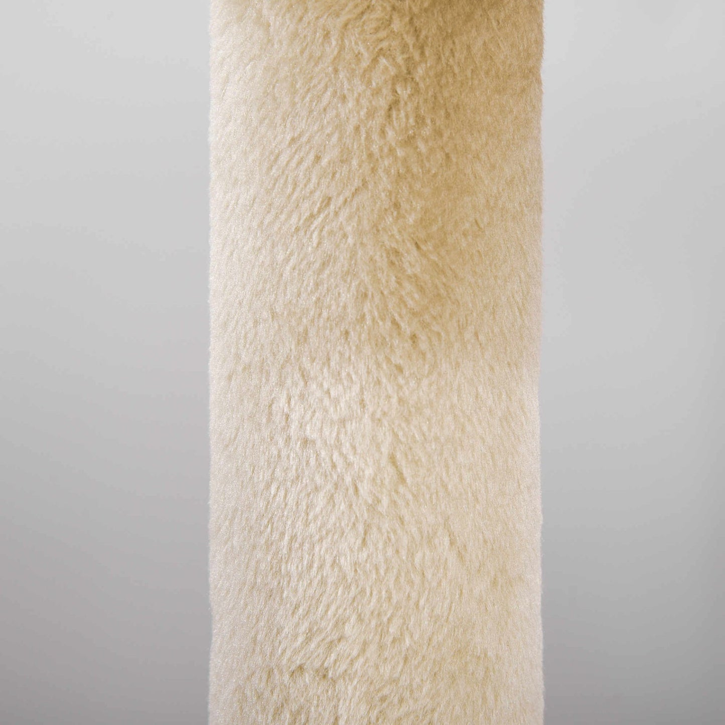 Pawhut Cat Tree for Indoor Cats Kitten Scratching Post Climbing Tower Pet Activity Center Cream 48 x 48 x 104 cm - Baig Merchant