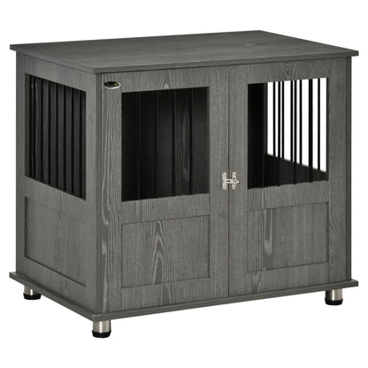 PawHut Dog Crate Furniture End Table, Pet Kennel for Small and Medium Dogs - Baig Merchant