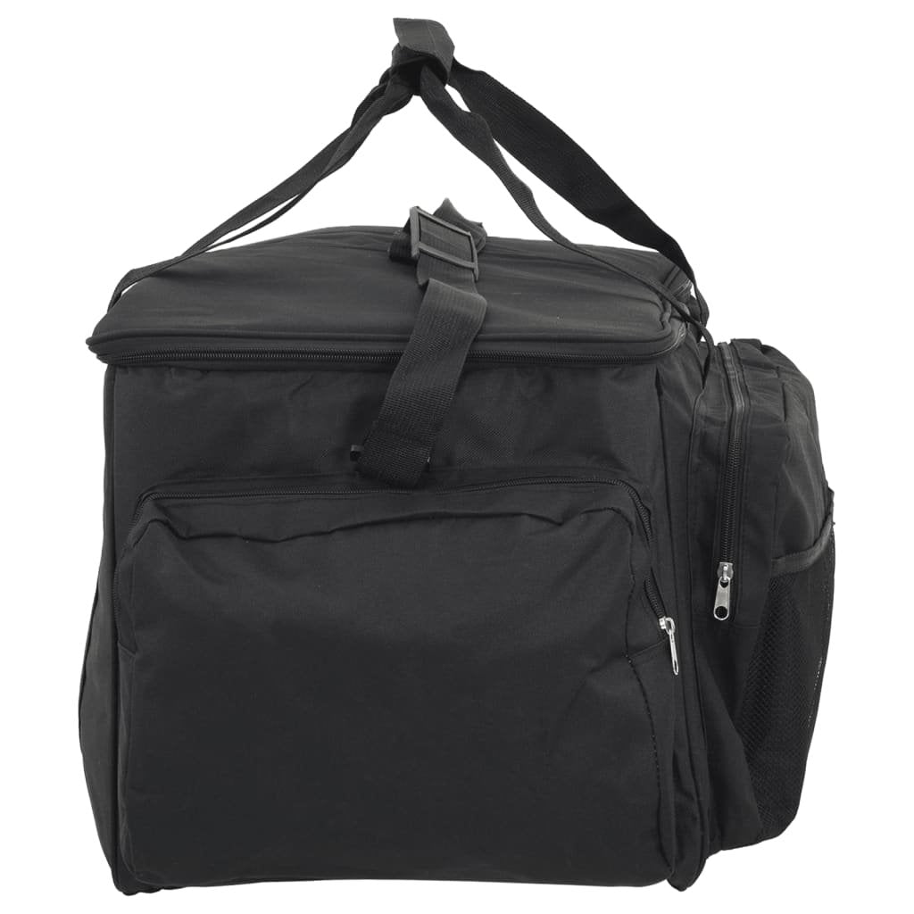 vidaXL Fishing Bag Waterproof Black Oxford Fabric - Baig Merchant