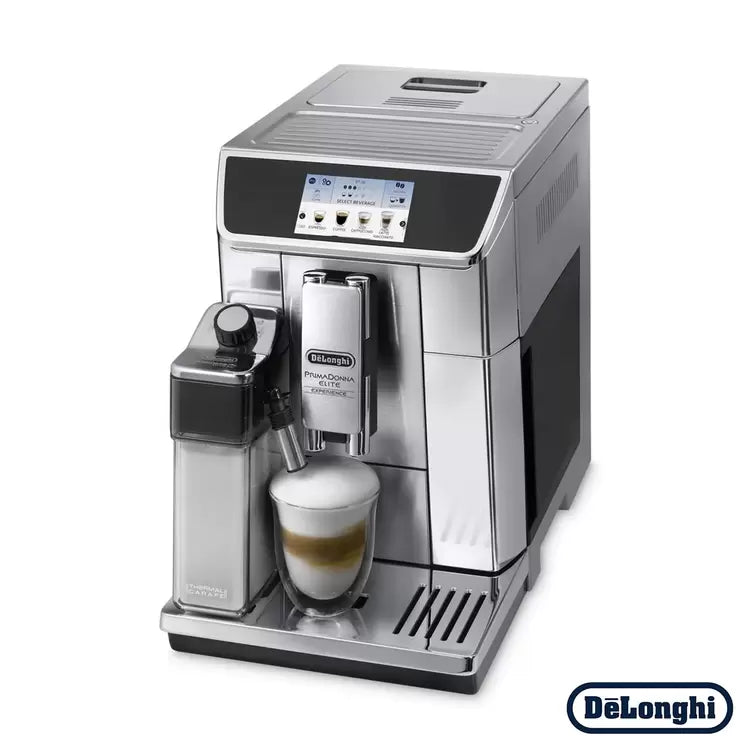 De'Longhi PrimaDonna Elite Experience Bean to Cup Coffee Machine ECAM650.85.MS - Baig Merchant