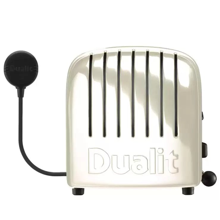 Dualit 4 Slot Classic Toaster With Sandwich Cage, Canvas White 40592 - Baig Merchant