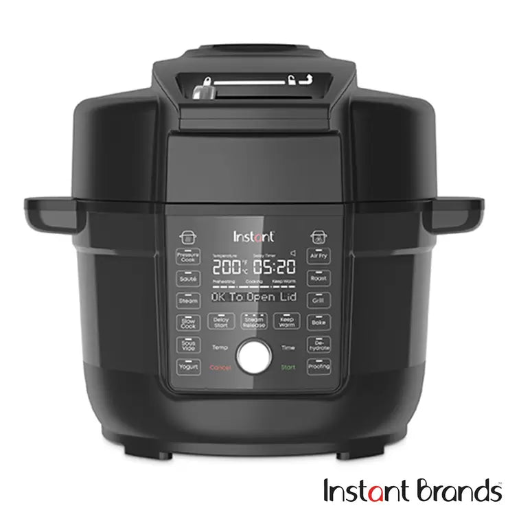 Instant Pot Gourmet Crisp Ultimate 13-in-1 Pressure Cooker & Air Fryer, 6.2L - Baig Merchant