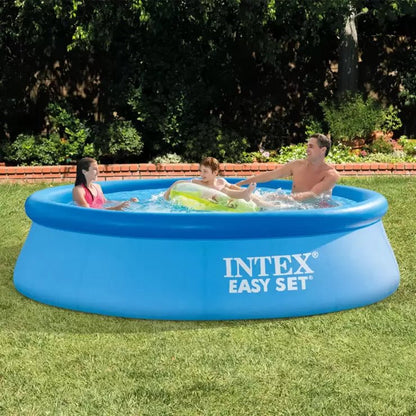 Intex 10ft (3.05m) Easy Set Ring Pool with Water Filter Pump 28122 - Baig Merchant