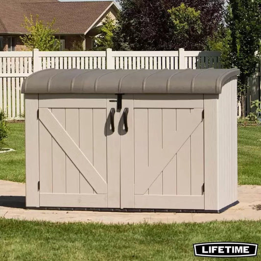 Lifetime 6ft 2" x 3ft 4" (1.9 x 1m) Horizontal 2,407 Litre Storage Shed - Model 60170 - Baig Merchant