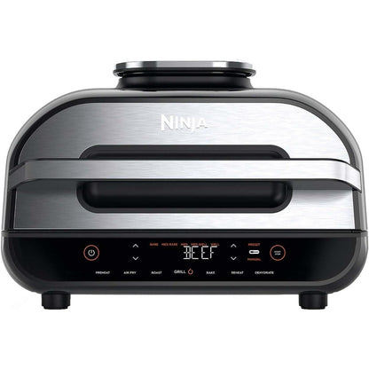 Ninja Foodi MAX Health Grill and Air Fryer [AG551UK], 3.8 L, Grey/Silver - Baig Merchant