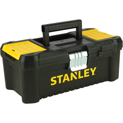 STANLEY STST1-75521 Essential 19 Toolbox with Metal latches, Black/Yellow, Inch - Baig Merchant