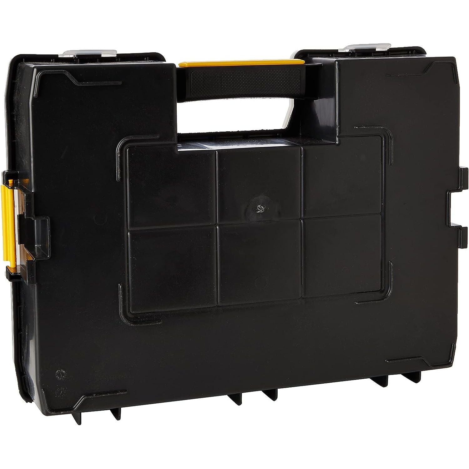 STANLEY STST1-75521 Essential 19 Toolbox with Metal latches, Black/Yellow, Inch - Baig Merchant